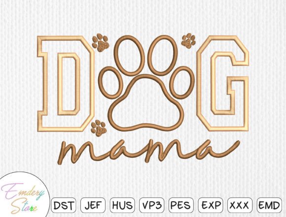 Dog Mama Embroidery Design Review for Etsy Sellers