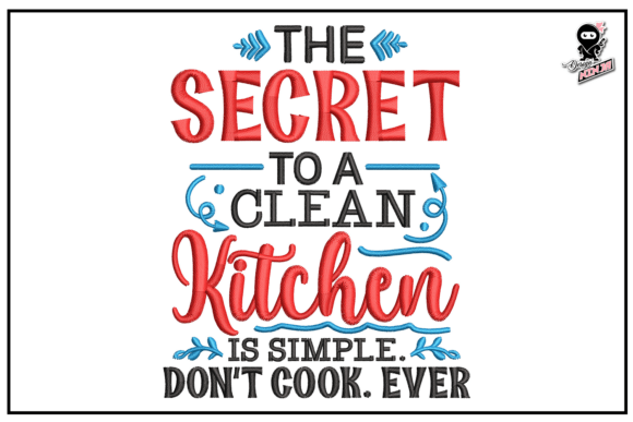 Funny Kitchen Quote Embroidery: A Designer’s Review