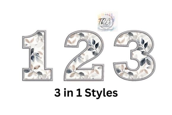 Review: Applique Embroidery Number Set 0-9 for Holiday Crafts