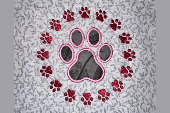 Review: Cute Dog Paw Patch for Boutique Sweatshirts