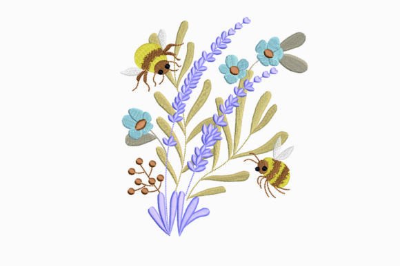 Review: Lavender Embroidery Design for Handmade Gifts