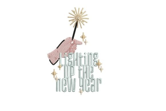 Review: Lighting Up the New Year Sparkler Embroidery