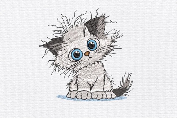 Review: Messy Kitten Embroidery Design for Craft Fairs
