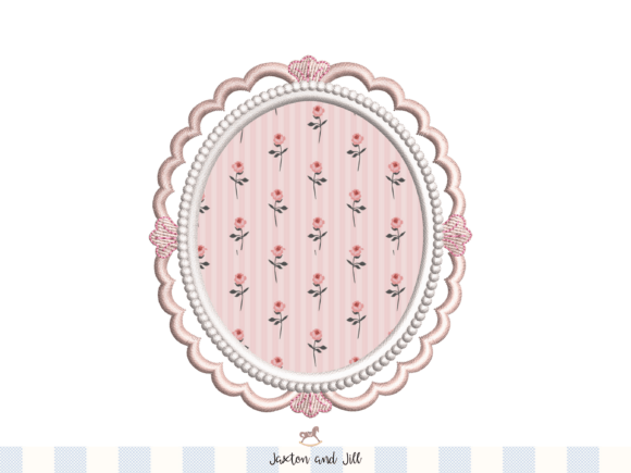Review: Oval Applique Embroidery Frame Design